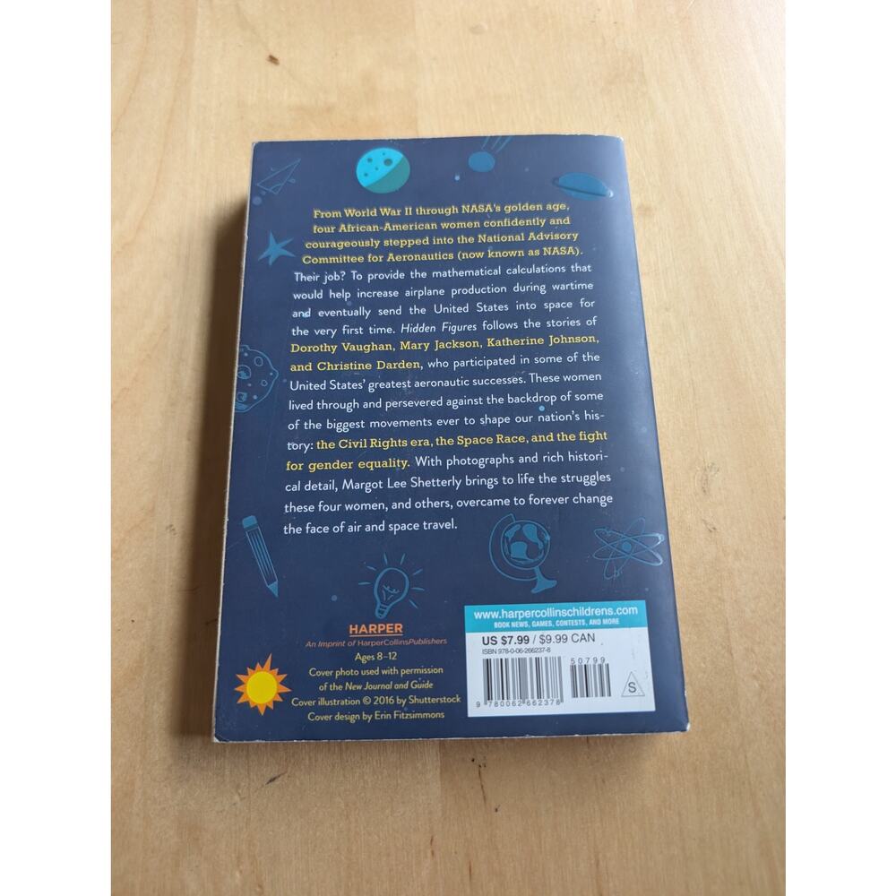 🌼Hidden Figures by Margot Lee Shetterly - Picture 2 of 2